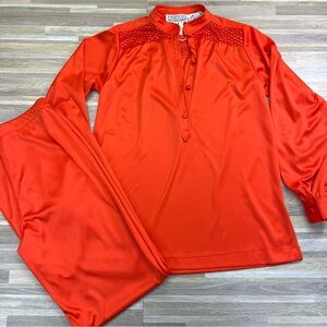 Frances Henaghan Carroll’s Vintage Polyester Lounge Suit Size 6 - JN275